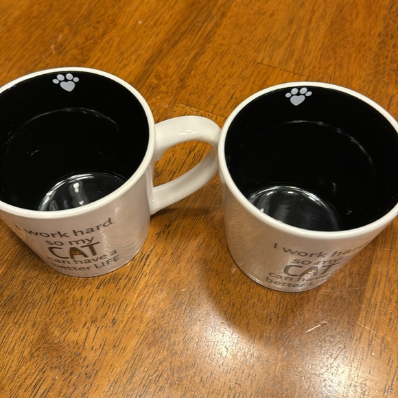 2 - 12oz cat cups/mugs - Picture 2 of 4